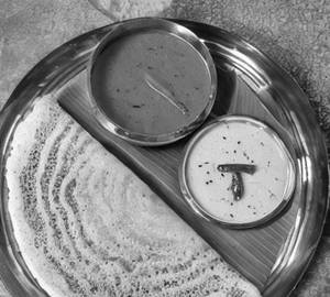 Ghee Karampodi Dosa