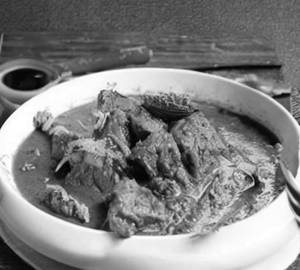 Assamese style pork cury