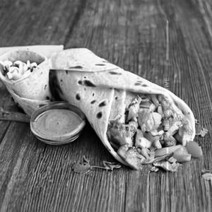 Mexican chicken wrap