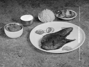 Pomfret Rawa Fry