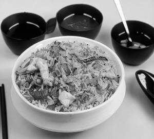 Chicken Garlic Fried Rice