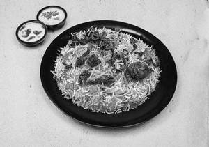 Veg Chaap Biryani