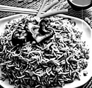 Mushroom fried rice