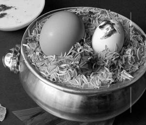 Egg Hydrabadi Biryani