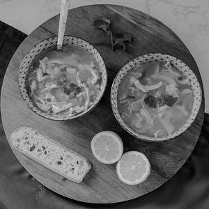 Chicken Lemon Coriander Soup