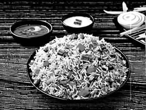 Chilly Garlic Fried Rice
