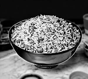 Veg Burnt Garlic Fried Rice 