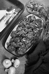 Mushroom Manchurian Gravy