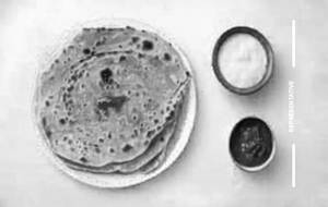 Palak Paneer Paratha