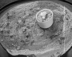 Onion Ghee Podi Uthappam