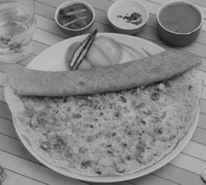 Onion dosa