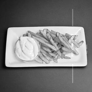 Mayo Loaded Fries