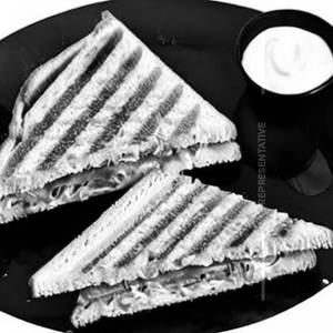 Onion Cheese Grilled Sandwich