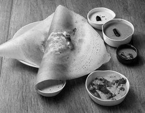 Paneer plain dosa