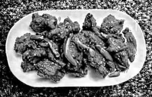 Chilli chicken  dry