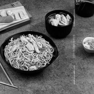 Schezuan Chicken Noodles