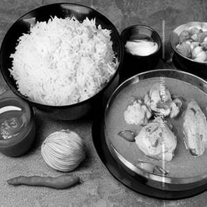 Chicken White Fried Rice