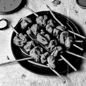 Murgh Makhmali Kebab   