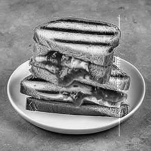 Bread Butter Jam Grilled
