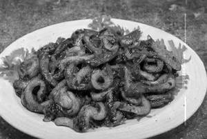 Squid Pepper Fry(Kanava)