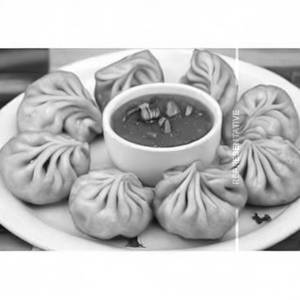 Deep Fried Veg Schezwan Momos