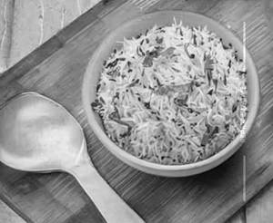 Jeera Garlic Rice