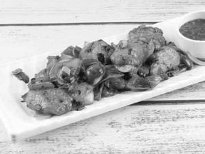 Chilli Chicken Dry 4 Pcs