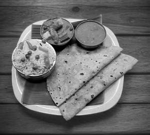 Chapati + Veg Pulav