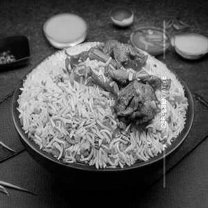 Mutton fried rice.