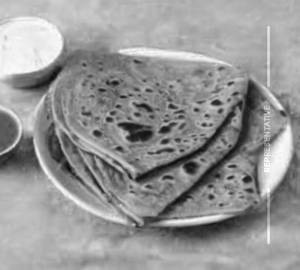 Methi Mutter Paratha