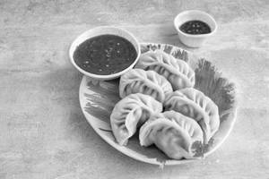 Veg steam momo