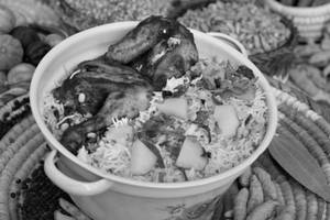Roasted Chicken Biryani