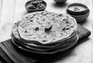 Garlic paratha
