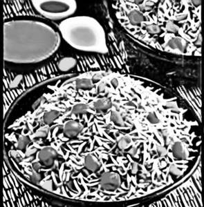 Mushroom Schezwan Fried  Rice