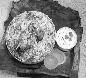 Chicken biryani