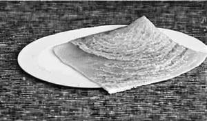 Onion upma dosa