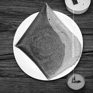 Butter ragi dosa