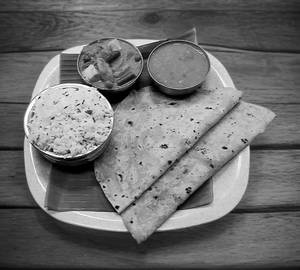 Chapati + Jeera Rice