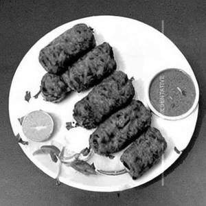 Cheese Makai Seekh Kebab