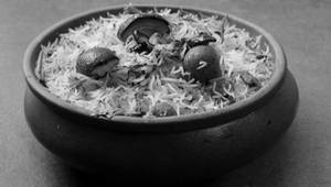 Mushroom Dum Biryani