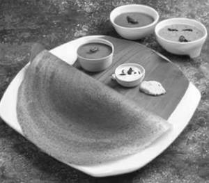 Ghee Onion Masala Dosa