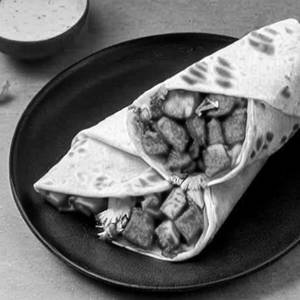 Jumbo Spicy Crispy Paneer Patty Wrap