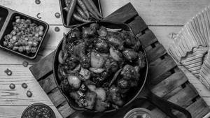 Chilli Mushroom Dry