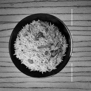 Veg Triple Fried Schezwan Rice