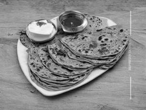 Methi Onion Paratha