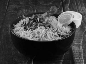 Chicken Dum Biryani (with Raita)