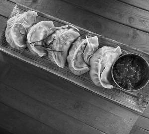 Chicken momos (5pcs) fried