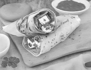 Egg Paneer Roll