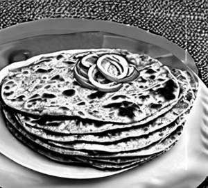 Palak Onion Paratha