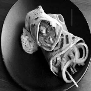 Paneer Malai Tikka Roll